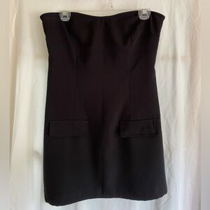 Size 10 strapless lbd with zip closure from vrg grl